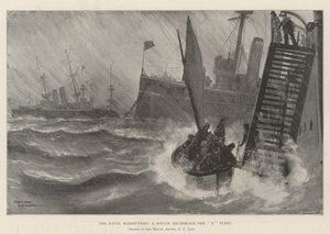 Las maniobras navales, un anclaje difícil para la flota X de Fred T. Jane
